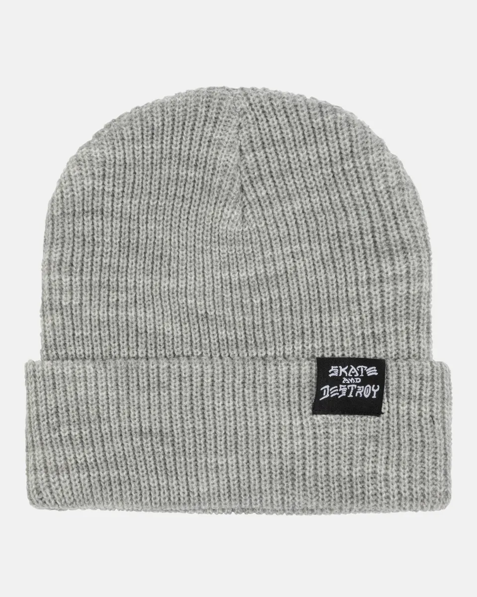 Thrasher Skategoat Sad beanie grigio acrilico