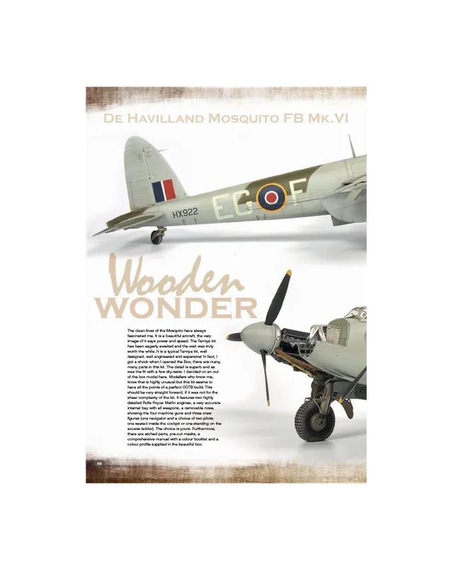 AFV Modeller AIR66 Wooden Wonder articolo PDF copia singola