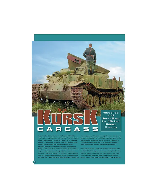 AFV Modeller AFV 49 rivista PDF Kursk Carcass copia singola