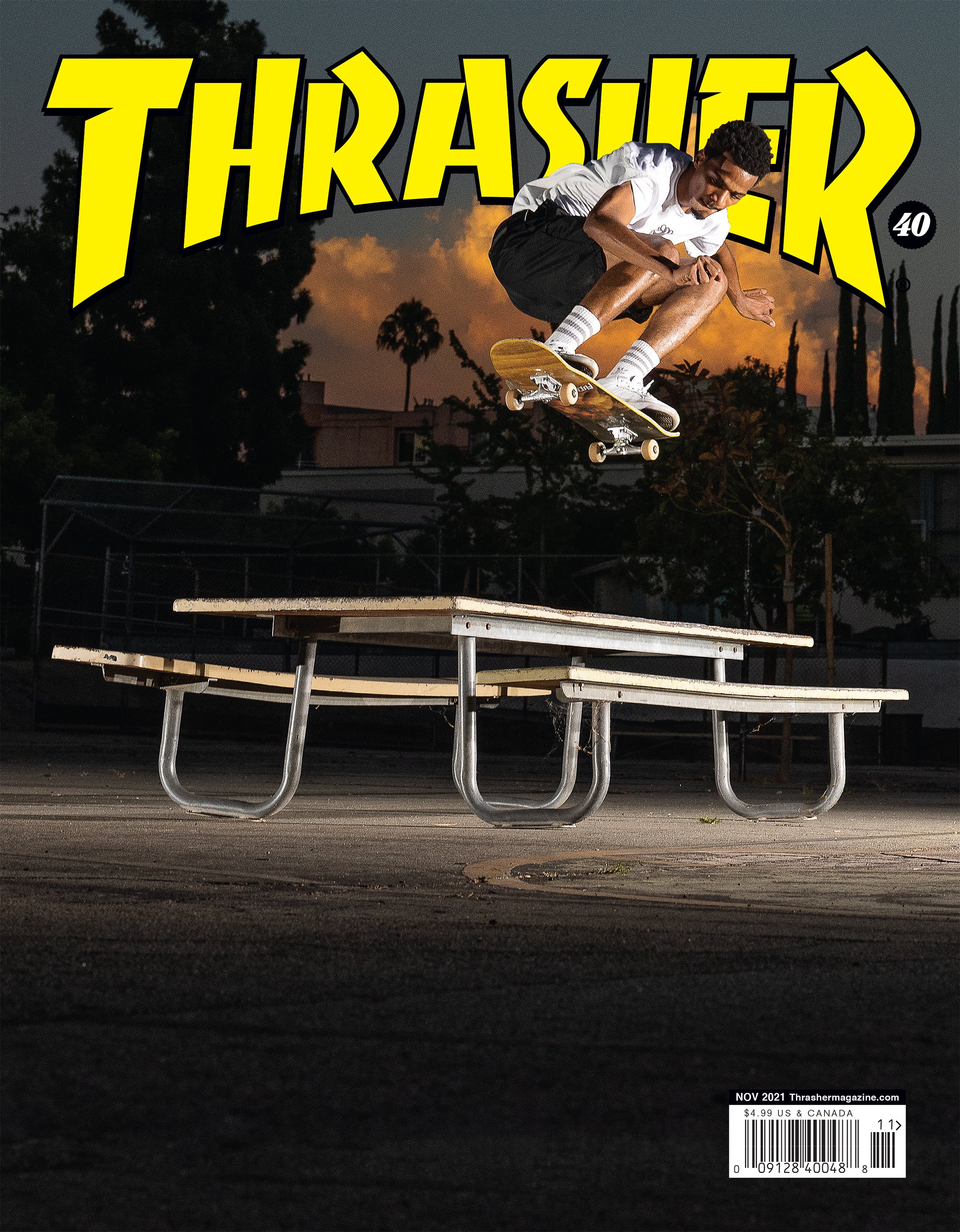 Thrasher Magazine novembre 2021 rivista copia singola