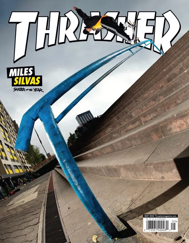 Thrasher rivista numero maggio 2024 copia singola poster