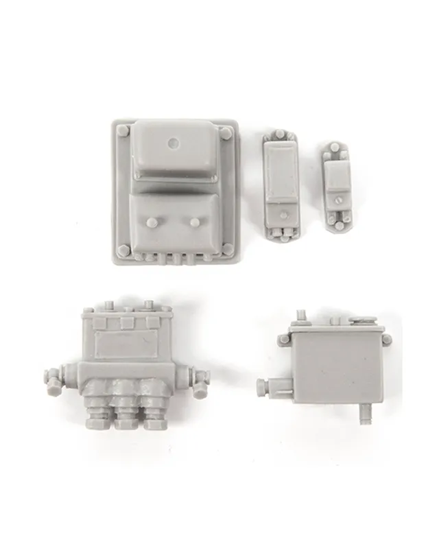 AFV Modeller 1:16 Engine Bay Set kit dettaglio motore