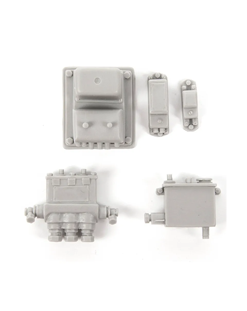AFV Modeller 1:16 Engine Bay Set kit dettaglio motore