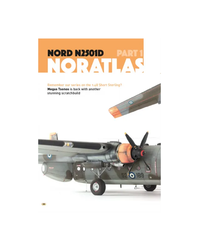 AFV Modeller AIR80 NORD 2501D Noratlas articolo PDF parte 1