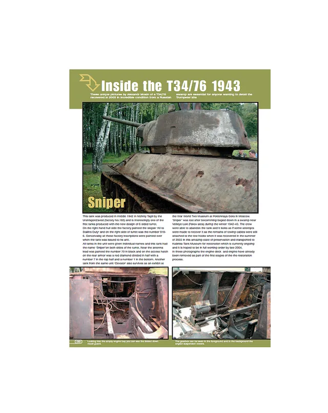 AFV Modeller Issue 19 articolo PDF T34/76 1943 copia singola