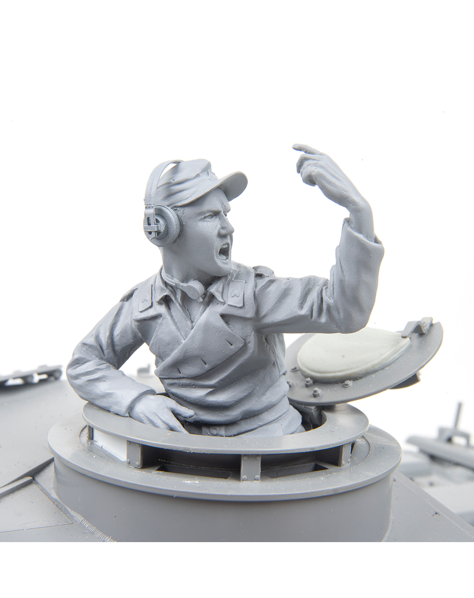 AFV Modeller 1:16 German Panzer Commander figurino carrista