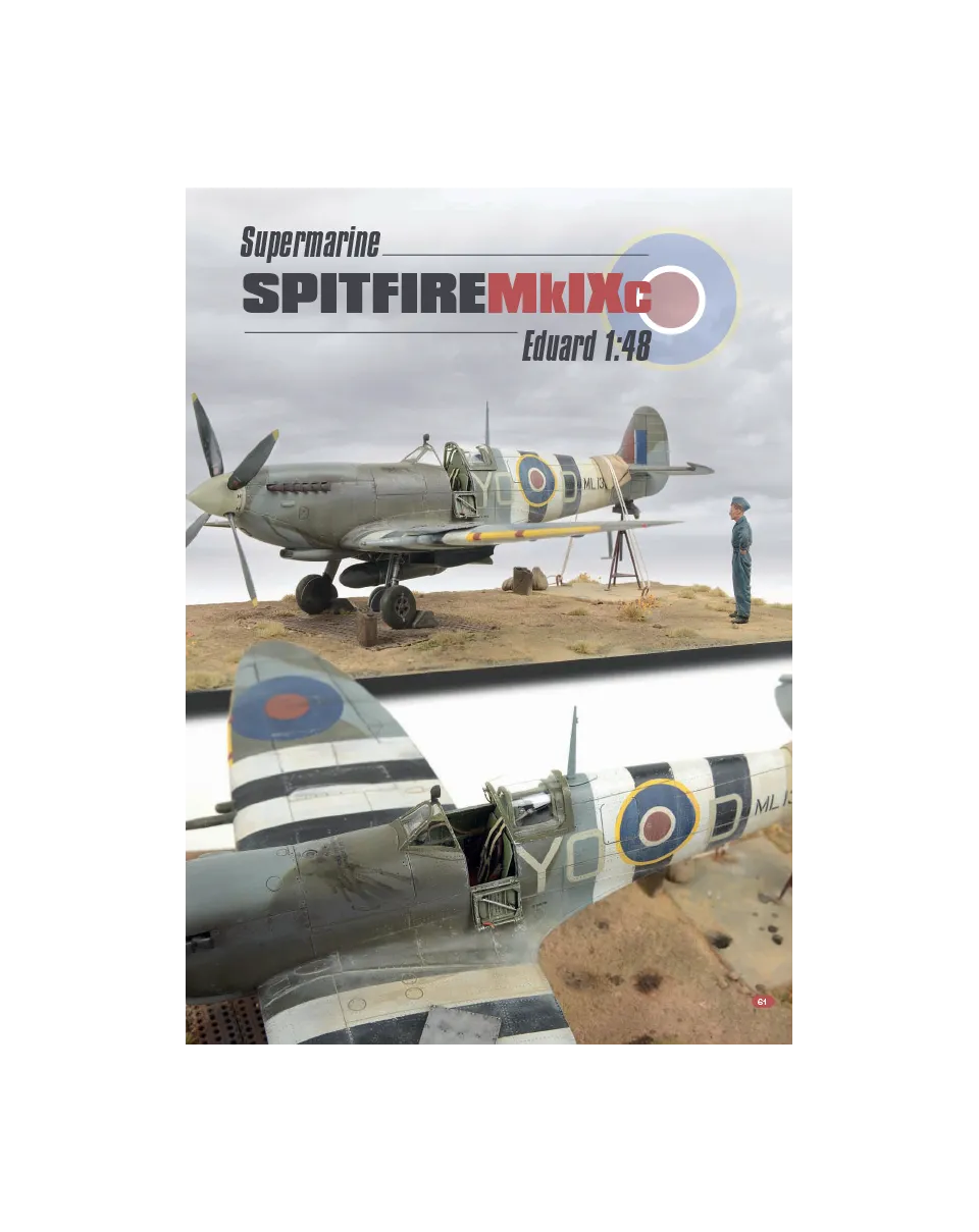 AFV Modeller AIR 62 Spitfire MkIX articolo PDF aerei