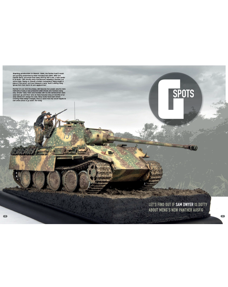 AFV Modeller 123 rivista numero mezzi militari
