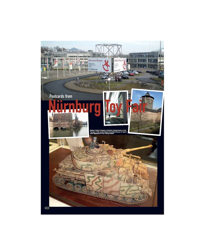 AFV Modeller Issue 45 Nuremburg Toy Fair articolo PDF