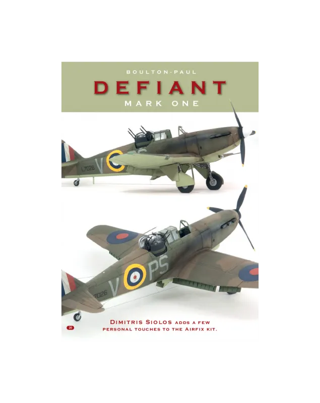 AFV Modeller AIR83 Boulton-Paul Defiant rivista PDF aerei
