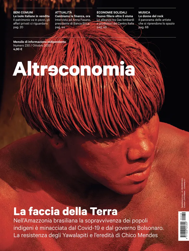 Altreconomia 230 La faccia della Terra rivista diritti copia singola