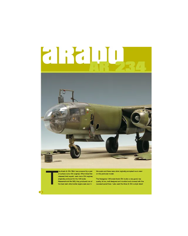 AFV Modeller AIR4 Arado Ar 234 articolo PDF singola