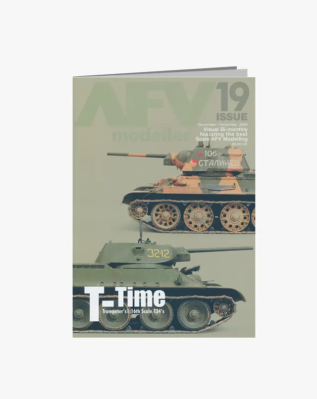 Meng AFV Modeller 19 rivista copia singola carri