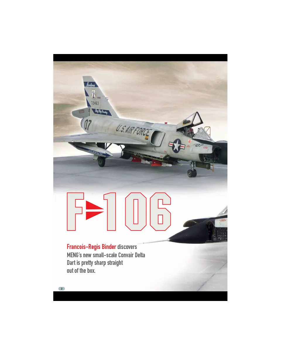 AFV Modeller AIR66 F-106 articolo PDF Delta Dart