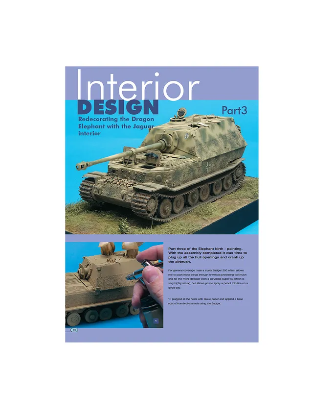 AFV Modeller Issue 4 Interior Design Part 3 rivista copia singola