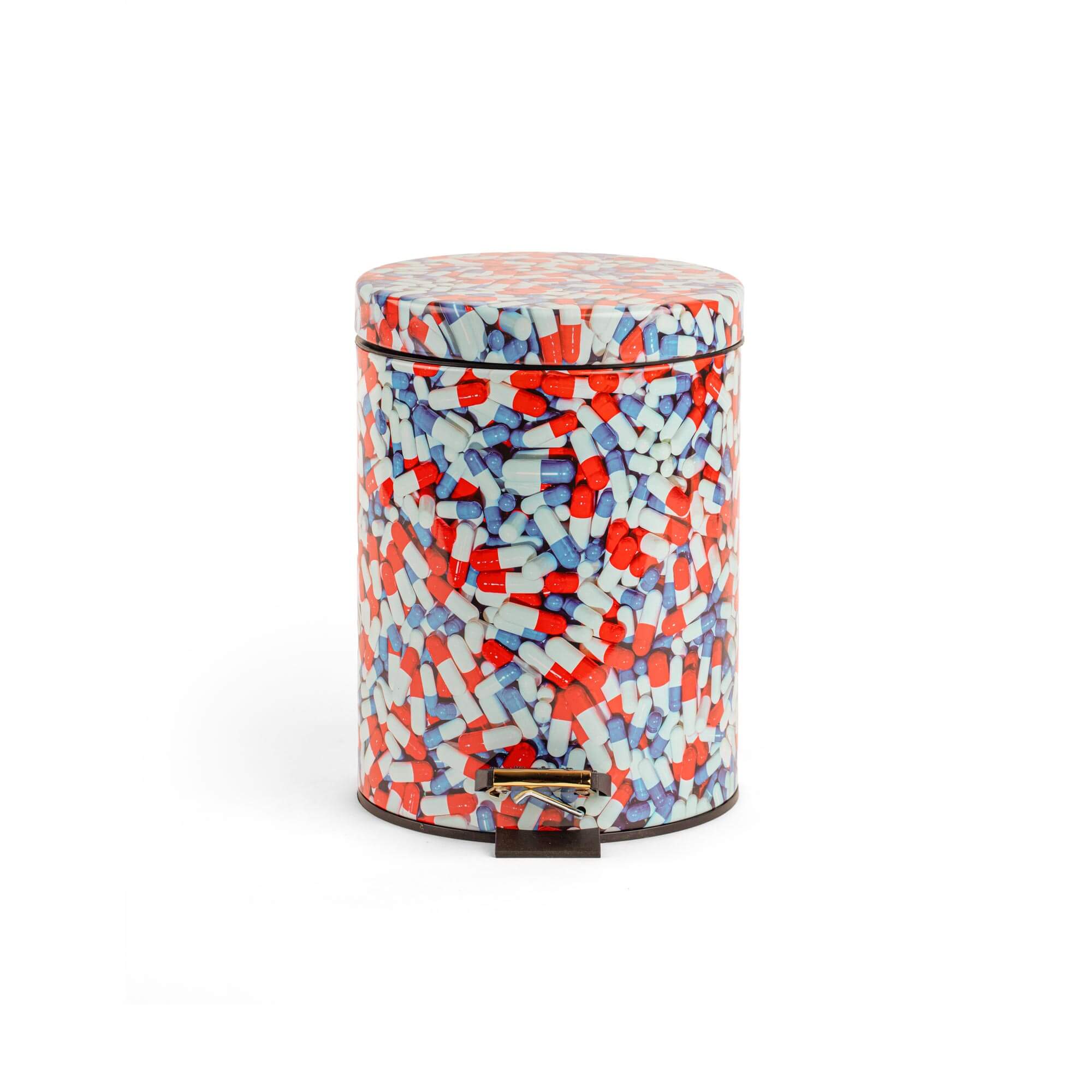 TOILETPAPER Dustbins 5L pattumiera Shit 5 litri metallo