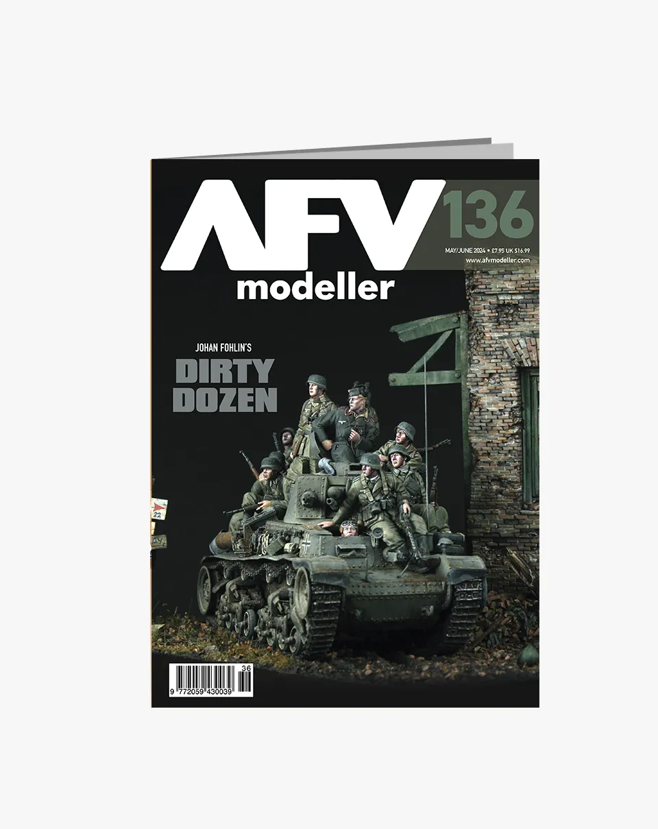 AFV Modeller 136 rivista modellismo mezzi militari