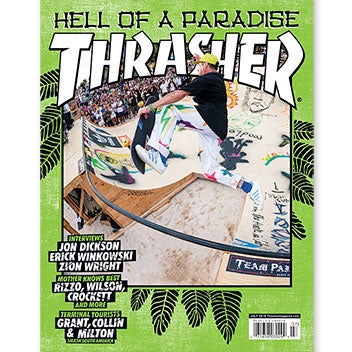 Thrasher Magazine luglio 2018 rivista copia singola