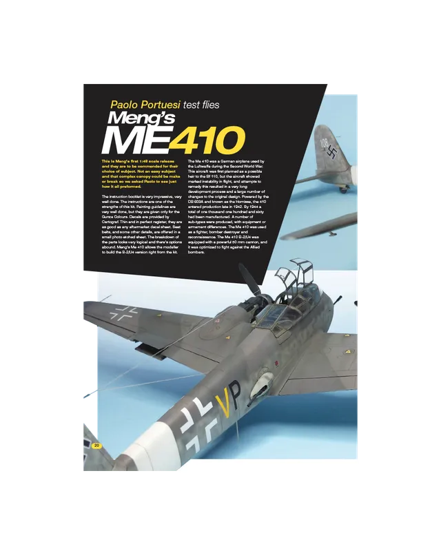 AFV Modeller AIR49 articolo PDF Messerschmitt Me410