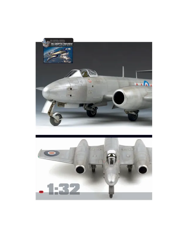 AFV Modeller AIR52 articolo PDF Meteor F.4 modellismo aereo