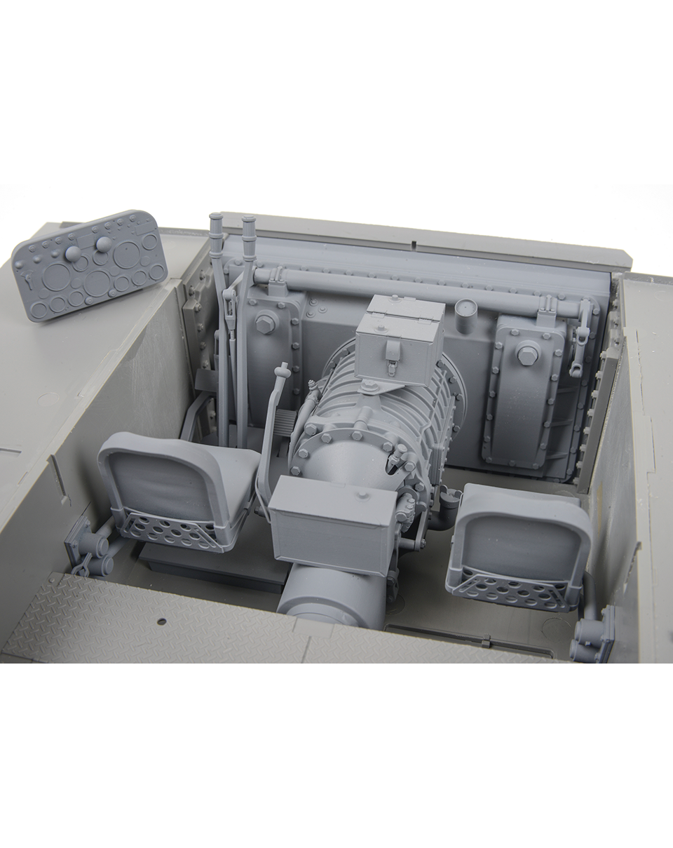 AFV Modeller 16153 dettaglio 1:16 M10 Achilles interni