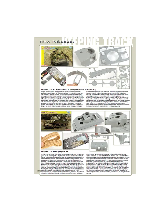 AFV Modeller Issue 61 Keeping Track articolo PDF copia singola