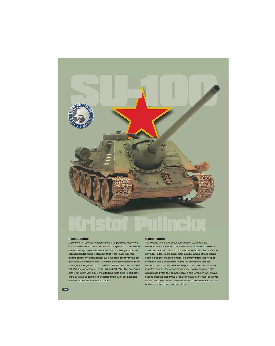 AFV Modeller Issue 33 SU-100 rivista PDF copia singola focus