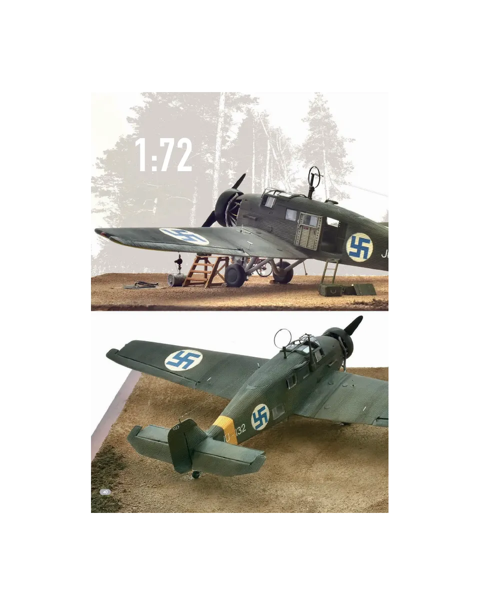 AFV Modeller AIR119 Junkers W34 articolo PDF copia singola