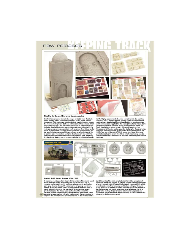 AFV Modeller AFV69 Keeping Track articolo PDF cingoli
