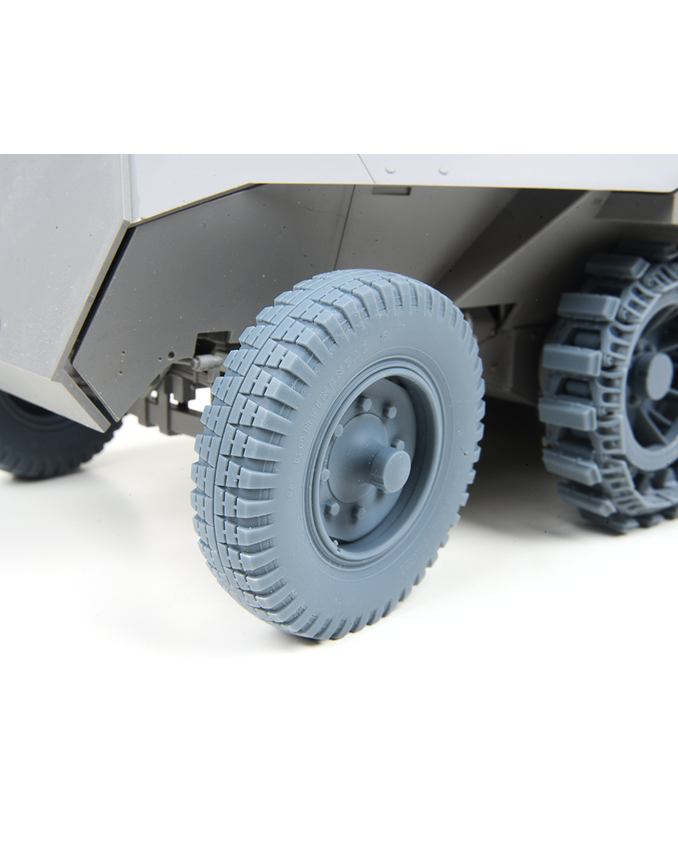 AFV Modeller 16207 ruote anteriori Sd.Kfz.251 1:16