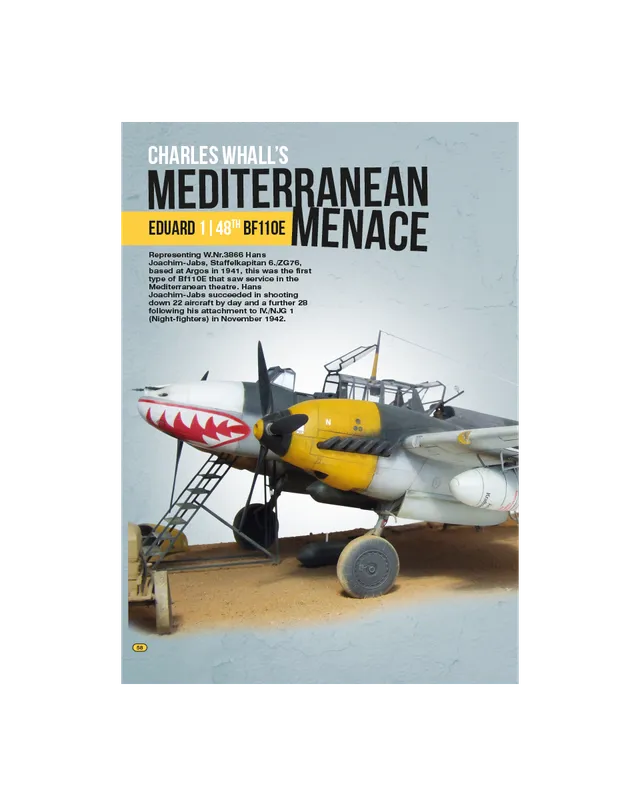 AFV Modeller AIR AIR43 Mediterranean Menace articolo PDF Bf 110E