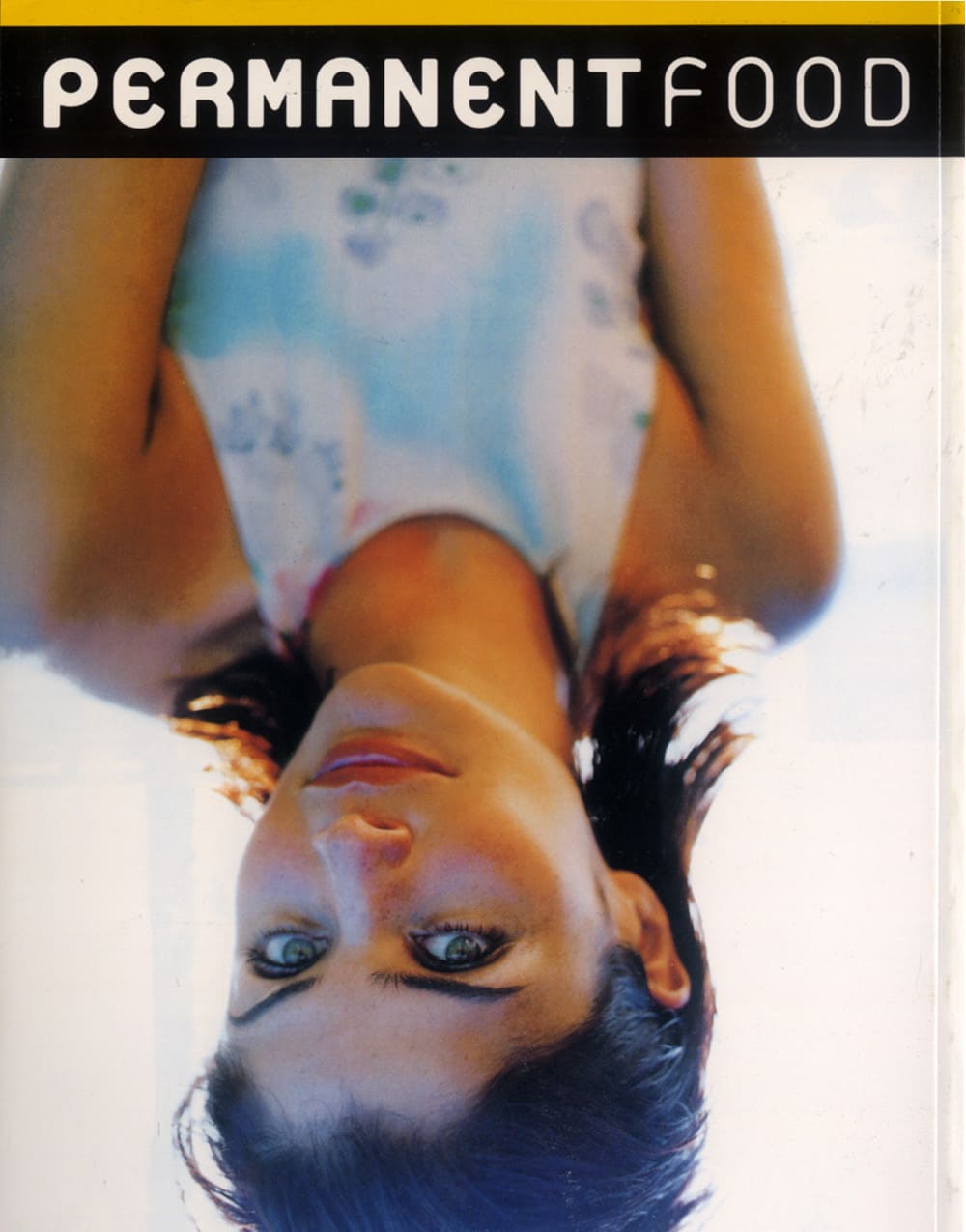 TOILETPAPER Permanent Food N.3 rivista copia singola 1996