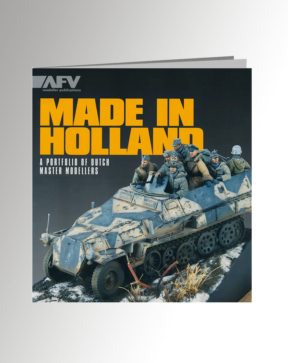 AFV Modeller Made in Holland libro Dutch Master Modellers