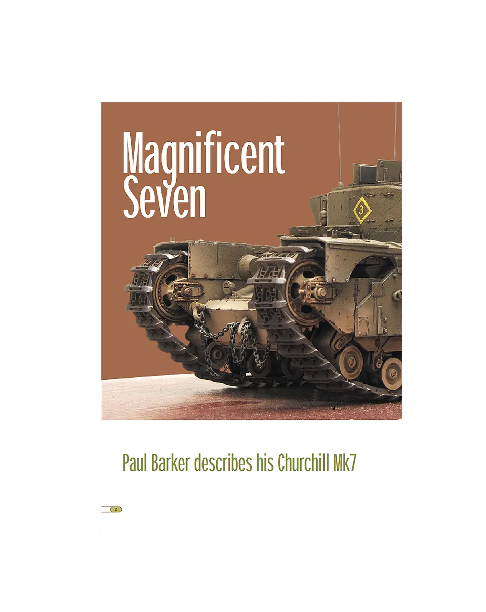 AFV Modeller 5 Magnificent Seven rivista copia singola PDF