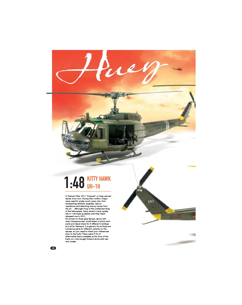 AFV Modeller AIR98 Huey articolo PDF copia singola