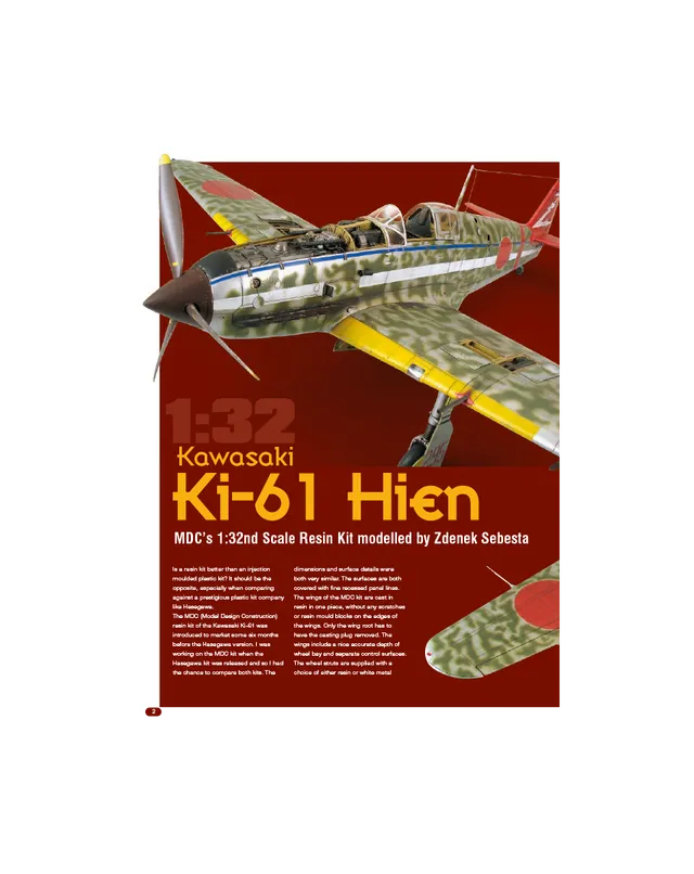 AFV Modeller AIR24 articolo PDF Kawasaki Ki-61 Hien