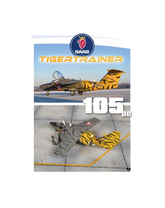 AFV Modeller AIR108 SAAB 105OE articolo PDF copia singola