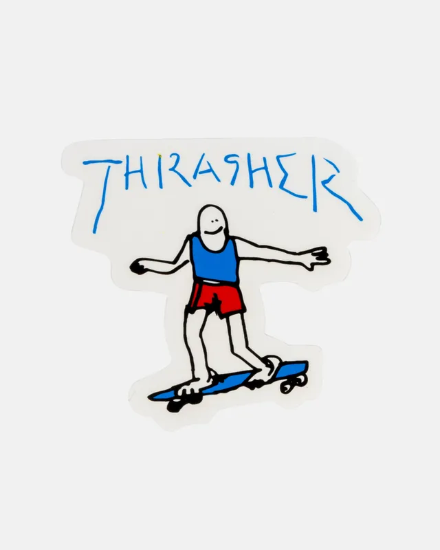 Thrasher Gonz sticker adesivo skate 9,4x10 cm