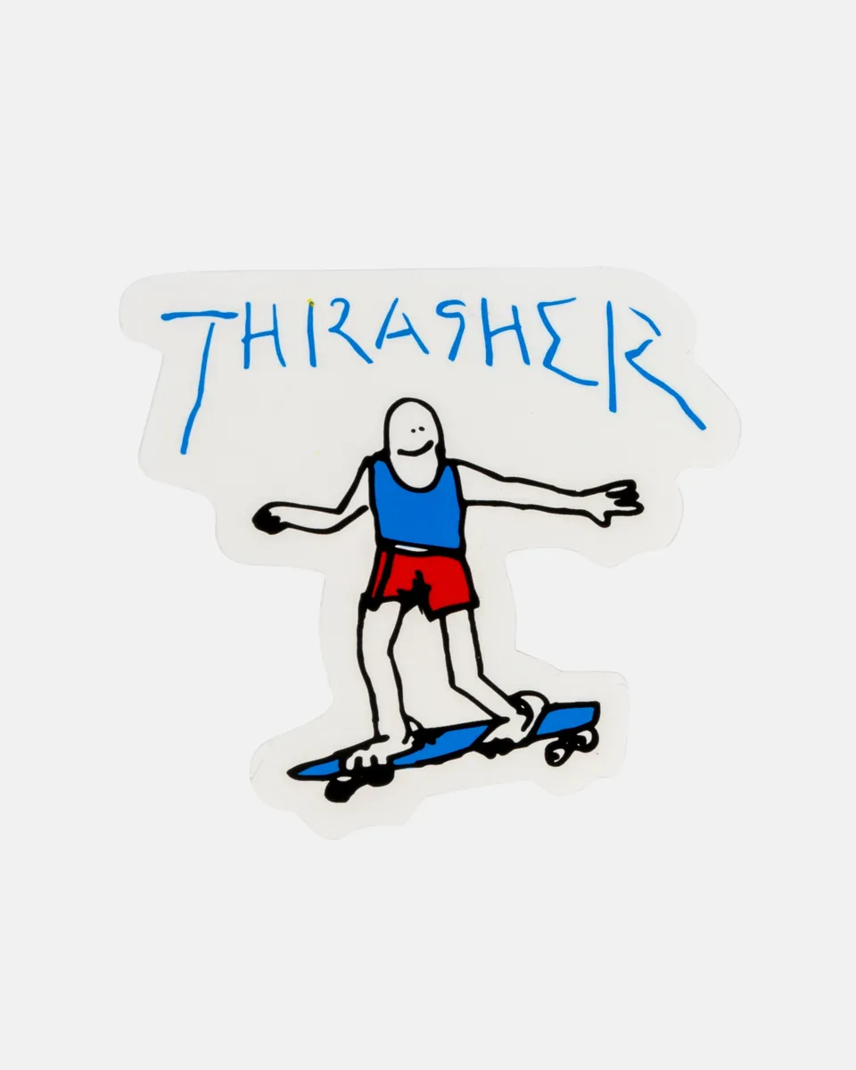 Thrasher Gonz sticker adesivo skate 9,4x10 cm