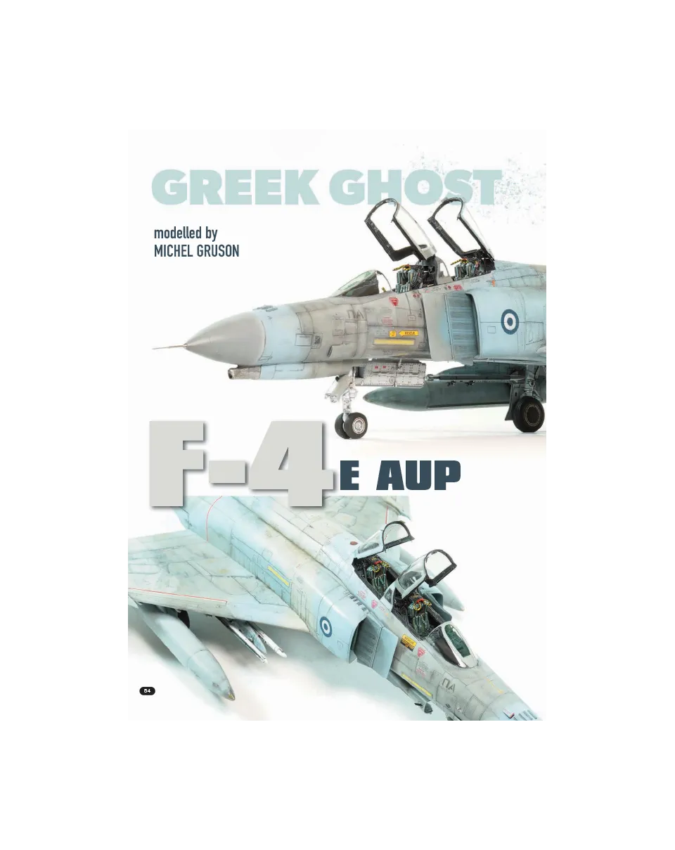 AFV Modeller AIR105 Greek Ghost articolo PDF aereo fantasma