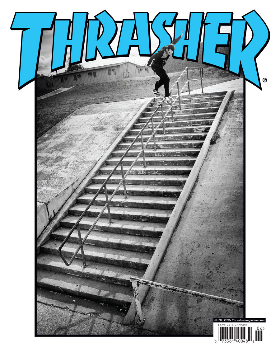 Thrasher Magazine giugno 2025 rivista skate