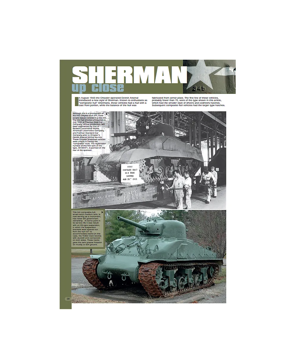 AFV Modeller 45 Sherman Up Close articolo PDF copia singola