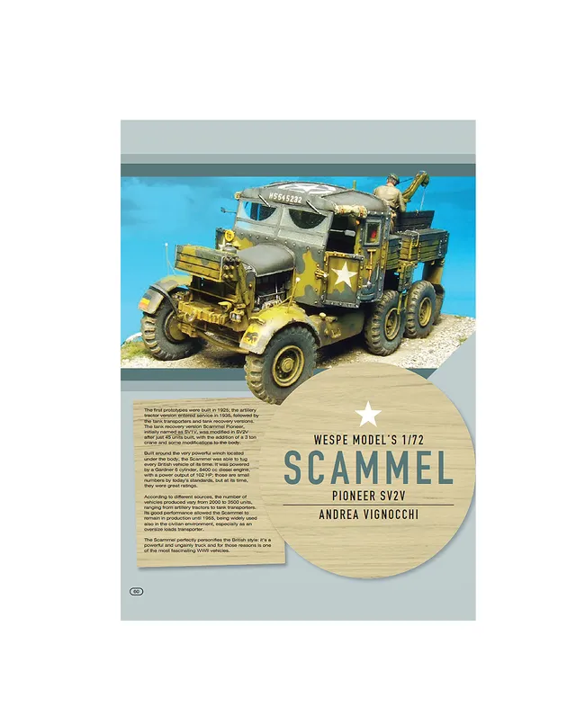 AFV Modeller Issue 57 Scammel Pioneer 1:72 articolo PDF