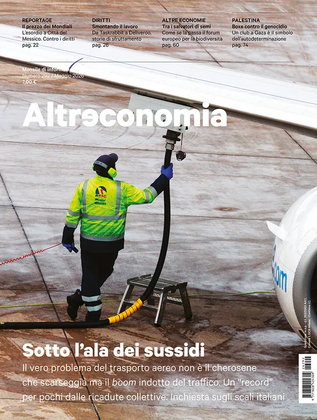 Altreconomia 292 Sotto l’ala dei sussidi rivista numero singolo