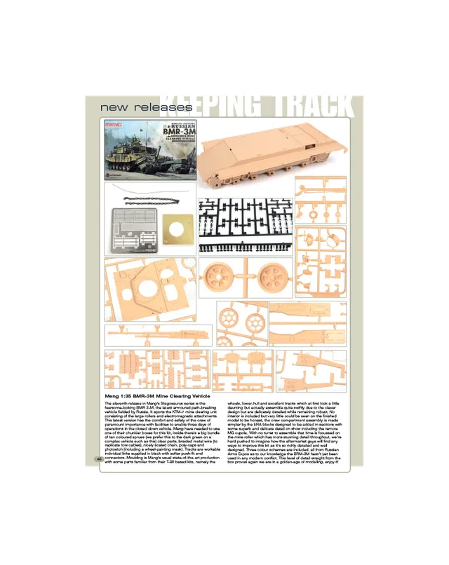 AFV Modeller AFV95 Keeping Track articolo PDF copia singola cingoli