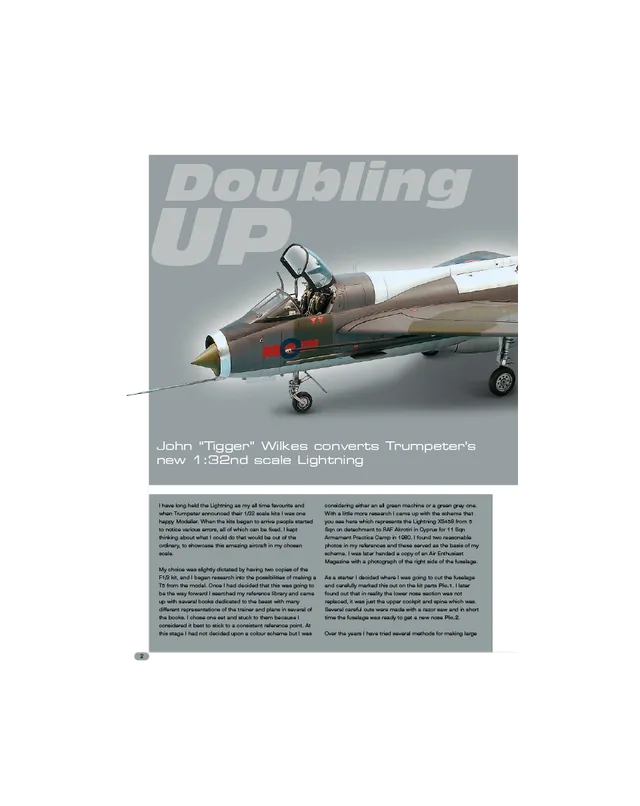 AFV Modeller AIR28 Doubling Up articolo PDF copia singola