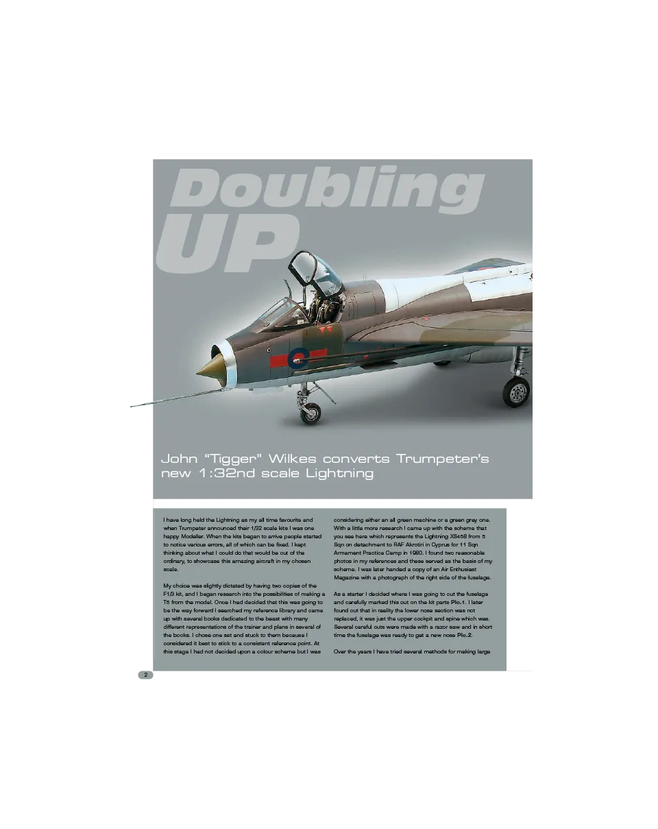 AFV Modeller AIR28 Doubling Up articolo PDF copia singola