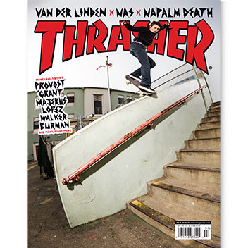 Thrasher Magazine luglio 2016 rivista copia singola