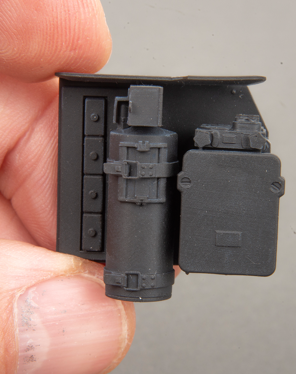 AFV Modeller Panzer IV Fuse Panel 16019 dettaglio 1:16