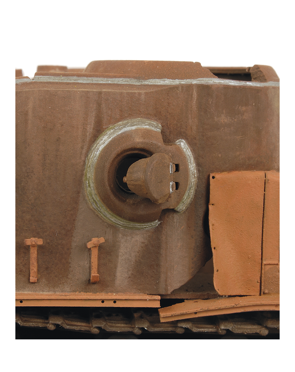 AFV Modeller A39 Tortoise pistol port 1:35 Meng